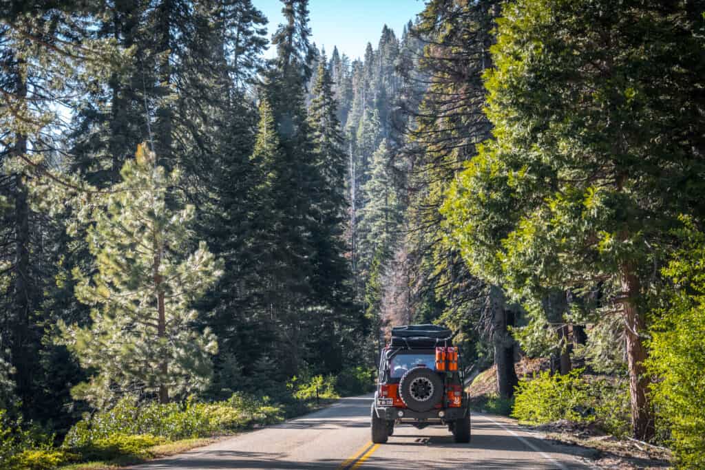 Jeep overlanding